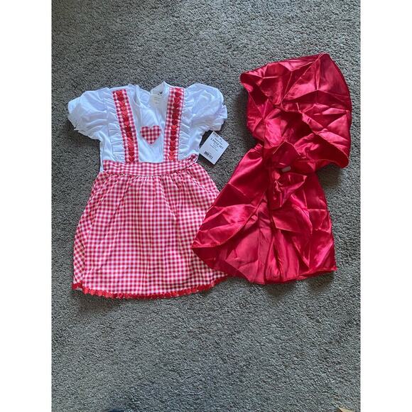 Girls XS (4/5) Little Red Riding Hood Costume - Picture 1 of 2